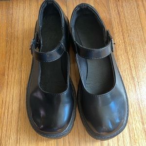 Womens platform mary janes